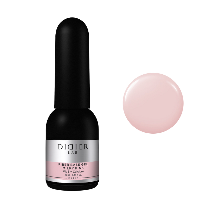 Didier Lab , fiber base, milky pink,  10ml - Didier Lab Bulgaria