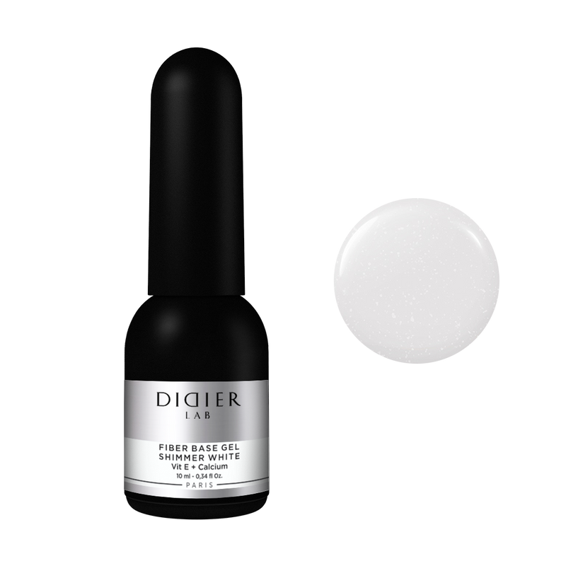 Didier Lab, fiber base, "shimmer white ", 10ml - Didier Lab Bulgaria