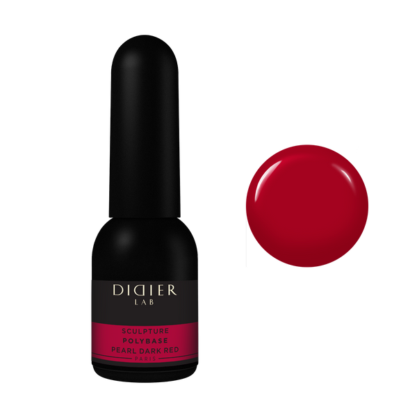 "Didier Lab",Building Poly-Base, Pearl Dark Red, 10ml - Didier Lab Bulgaria