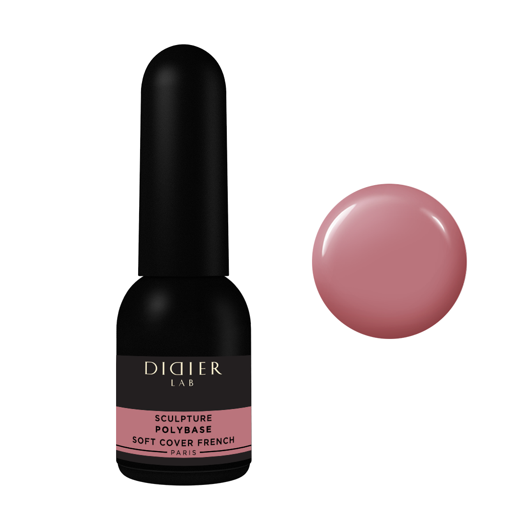 "Didier Lab", Building poly-base, Soft finish - French , 10ml - Didier Lab Bulgaria