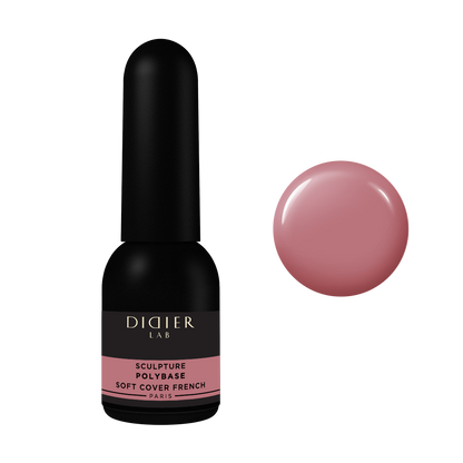 "Didier Lab", Building poly-base, Soft finish - French , 10ml - Didier Lab Bulgaria