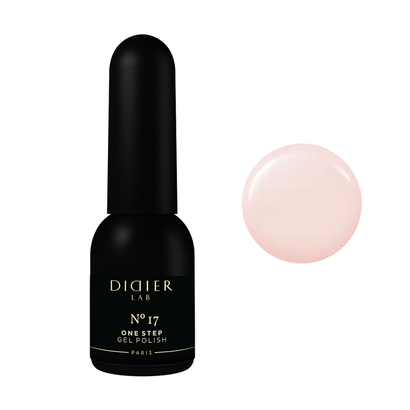 Didier Lab "One Step" , 3 в 1 хибриден гел лак , No.17, 10ml