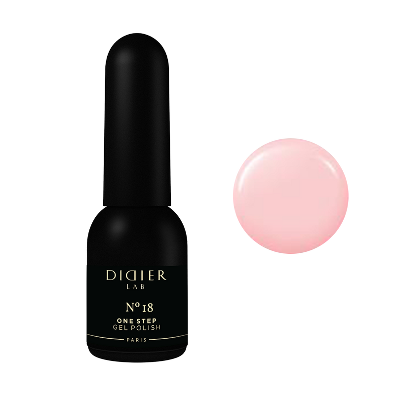 Didier Lab "One Step" , 3 в 1 хибриден гел лак, No.18, 10ml
