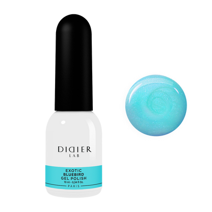 Гел лак "Didier Lab", Exotic, Bluebird, 10мл