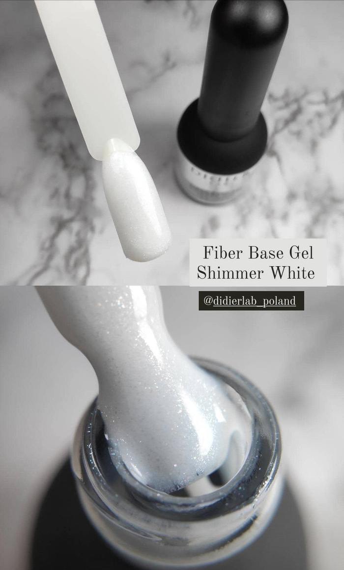 Didier Lab "Fiber base" , гел  основа от фибростъкло с витамин Е и калций, 10ml - Didier Lab Bulgaria