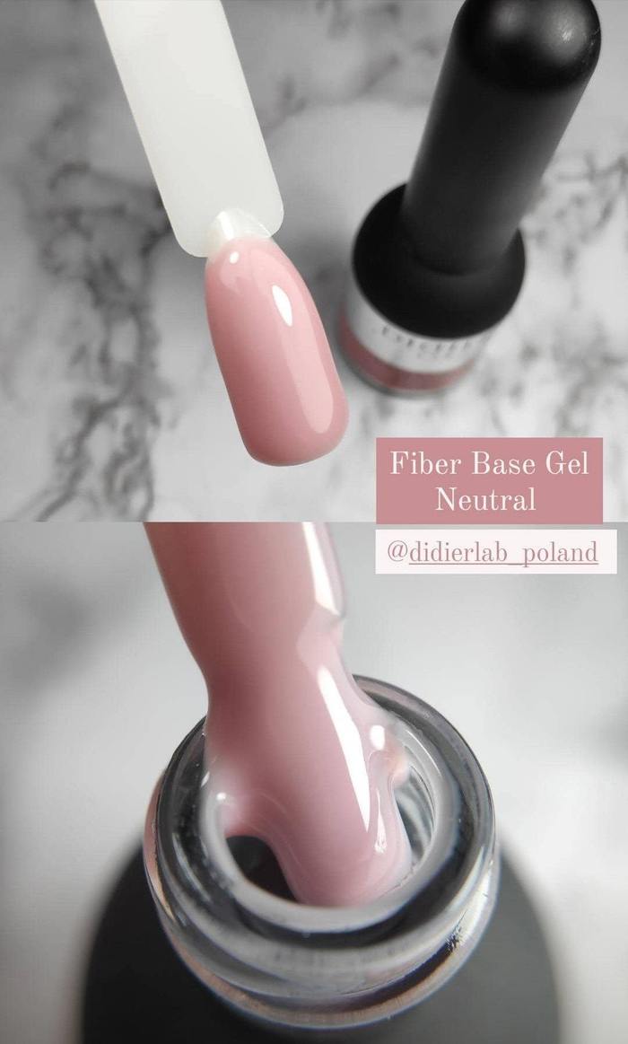 Didier Lab "Fiber base" , гел  основа от фибростъкло с витамин Е и калций, 10ml - Didier Lab Bulgaria