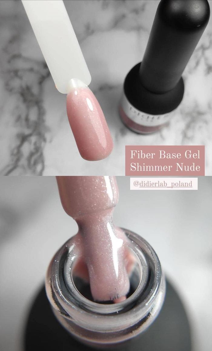 Didier Lab "Fiber base" , гел  основа от фибростъкло с витамин Е и калций, 10ml - Didier Lab Bulgaria