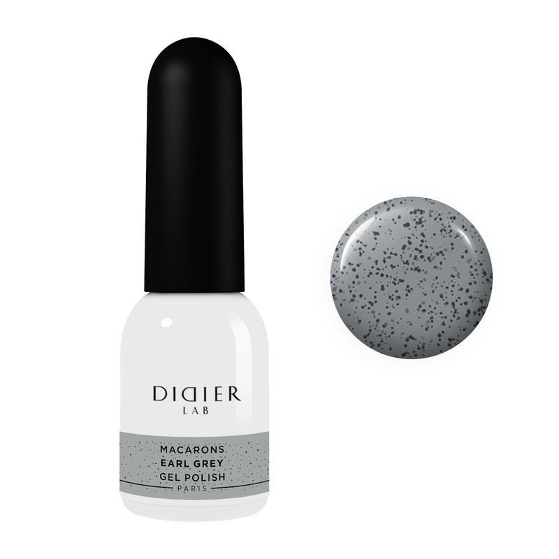 Didier Lab "Macarons", гел лак ,  "Earl grey", 10ml - Didier Lab Bulgaria