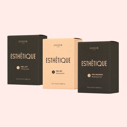 Lamination kit Esthétique/ Комплект за ламиниране (Стъпки: 1,2,3) 3x10 сашета x 1,5 ml