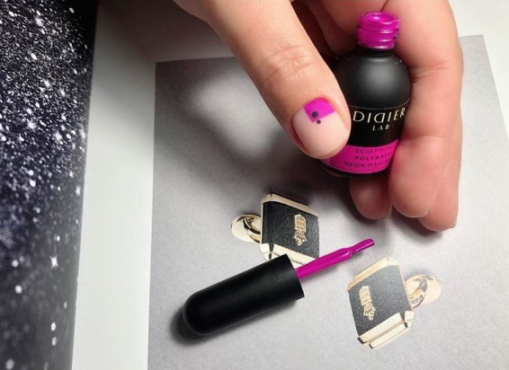 "Didier Lab" , Building Poly Base, "Neon Magenta", 10ml
