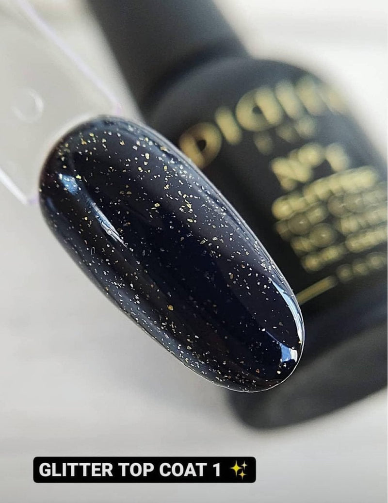 Didier Lab ,Топ Лак, Бласък, без лепкав слой , No.1, Top coat, no wipe, Glitter, No1 10ml - Didier Lab Bulgaria