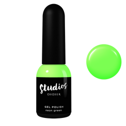 Studios Didier, Хибриден гел лак, "Neon green", 8ml