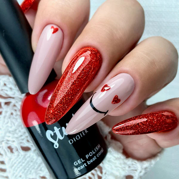 Гел лак, HEART BEAT CORAL 8ML