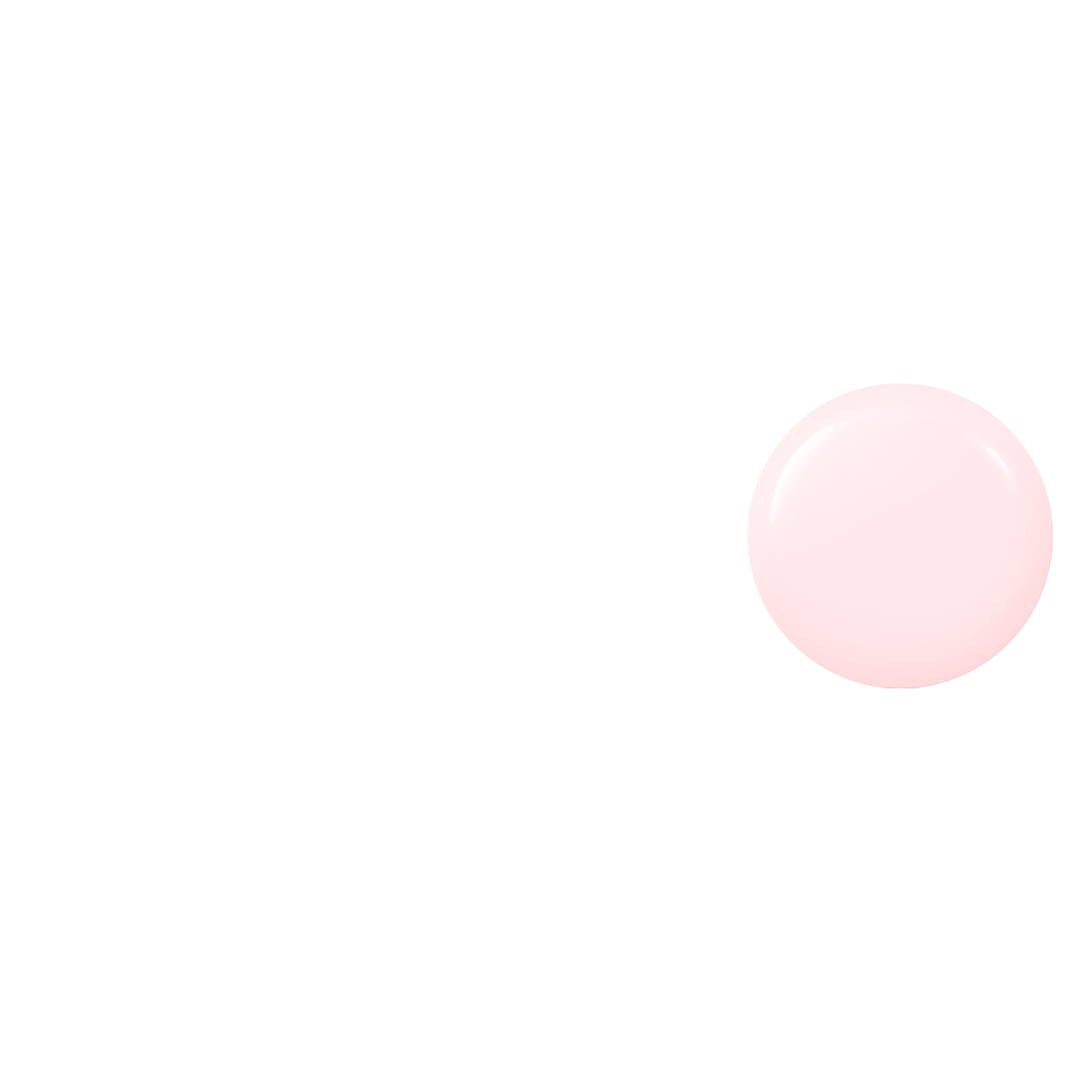 Rubber base, "Milky pink", 10ml - Didier Lab Bulgaria